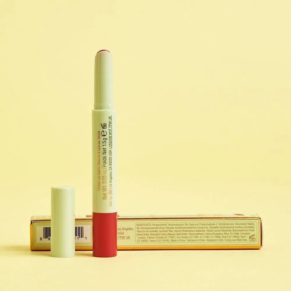 3/$20💘 Pixi by Petra LipGlow Tinted Lip Balm in Ruby